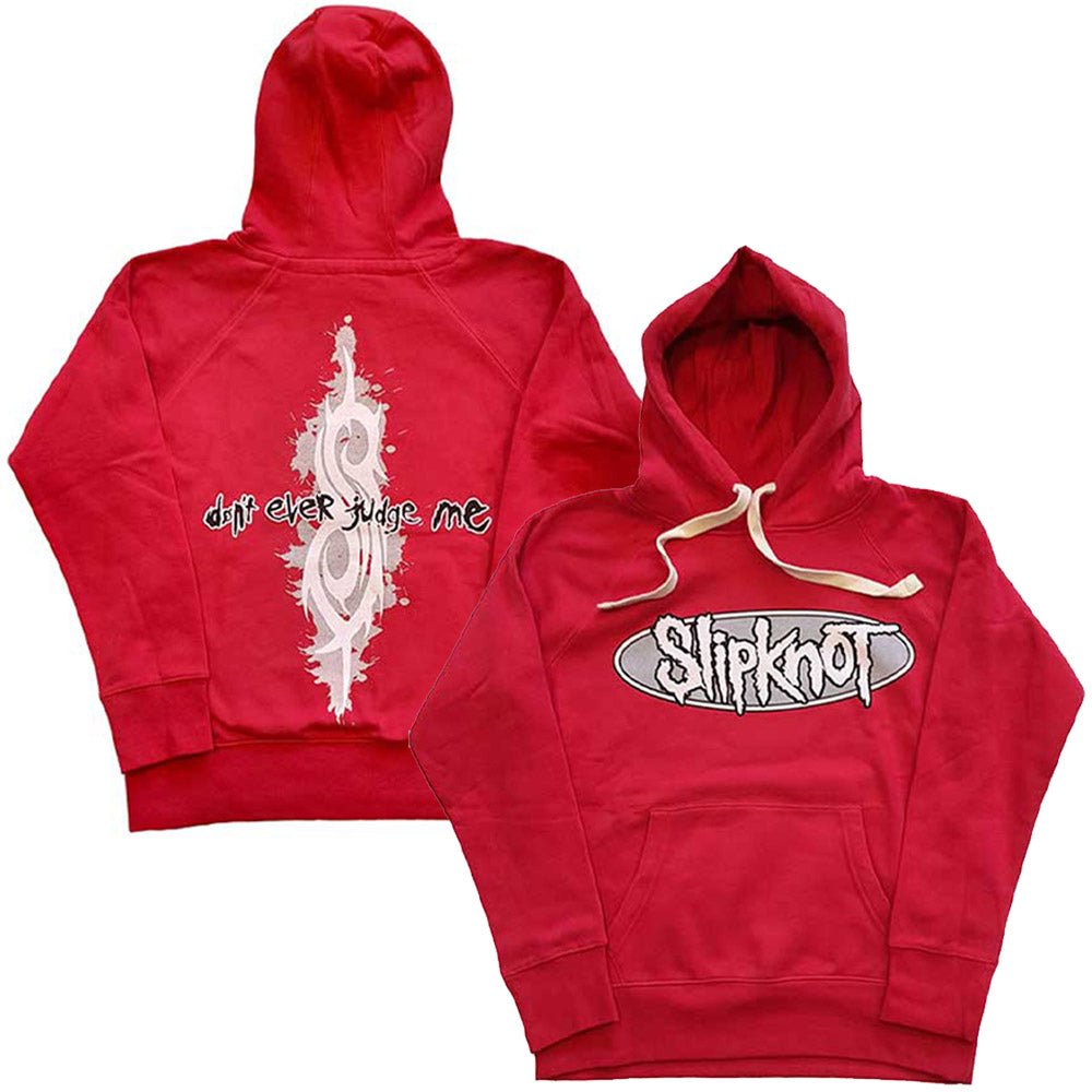 SLIPKNOT スリップノット (結成 30周年 ) - Don't Ever Judge Me / バックプリントあり / パーカー・スウェット / メンズ - PGS